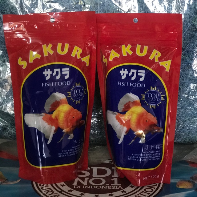 Bộ 100 Thức Ăn Hình Cá Sakura