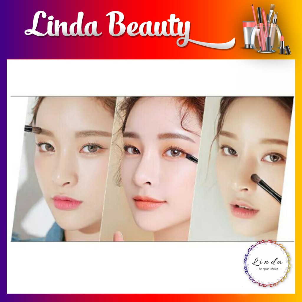 Phấn kẻ chân mày 3 ô SR siêu xinh | BigBuy360 - bigbuy360.vn