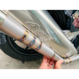 cổ pô titan cho ex 135 150