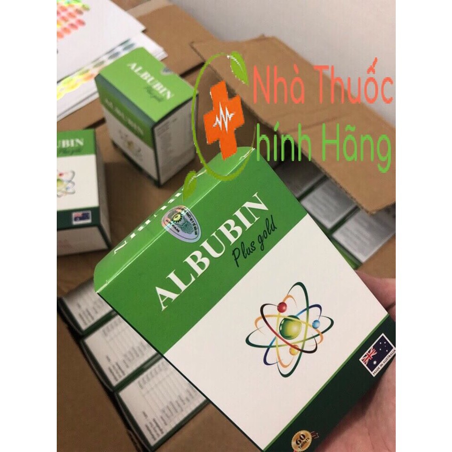Viên Uống Phục Hồi Sức Khỏe Albubin Plus Gold - Lọ 60 Viên