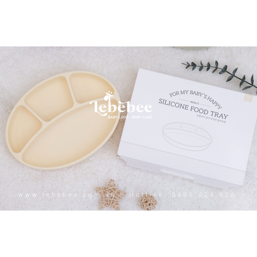 Modui - Khay ăn dặm (Silicon food tray)
