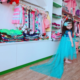 Đầm Elsa kim sa