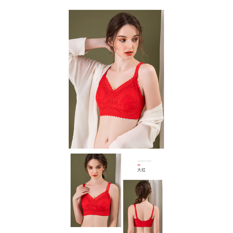 áo lót Mỏng Không Gọng Size Lớn Thoải Mái Thoáng Khí Toàn Bộ Ngực Size 34-42bcd