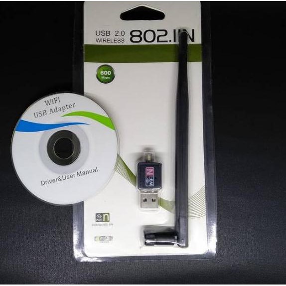 Mới Ăng Ten Usb 2.0 Wifi 802 Iin 600mbps | BigBuy360 - bigbuy360.vn