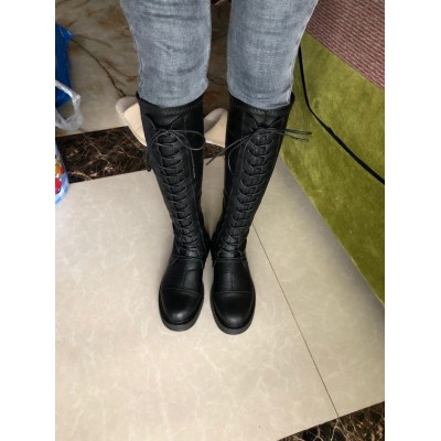 ORDER - Giày Boot da nữ Martin chiến binh cổ cao 2 mẫu ( Có ảnh thật ) | BigBuy360 - bigbuy360.vn