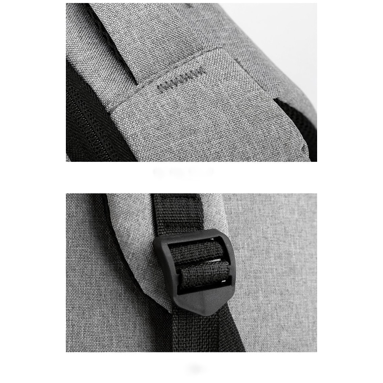 Balo Nam Lớn Đơn Giản Mới Đa Chức Năng Tích Hợp Usb Doanh Nhân, Học Sinh , Sinh Viên, Công Sở DUMBUM BL008