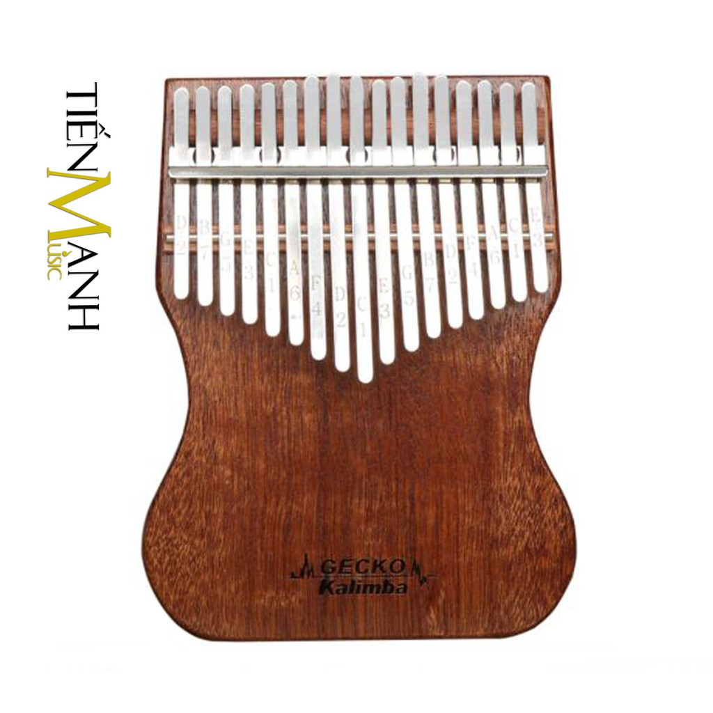 Đàn Kalimba Gecko 17 Phím K17MAPEQ (Có EQ - Gỗ Mahogany) - Nhạc Cụ Tiến Mạnh Music