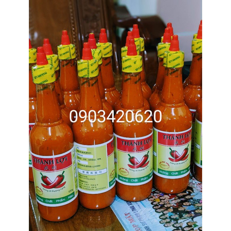 Tương ớt Thành Lợi (chính gốc Châu Đốc) siêu cay, không phẩm màu