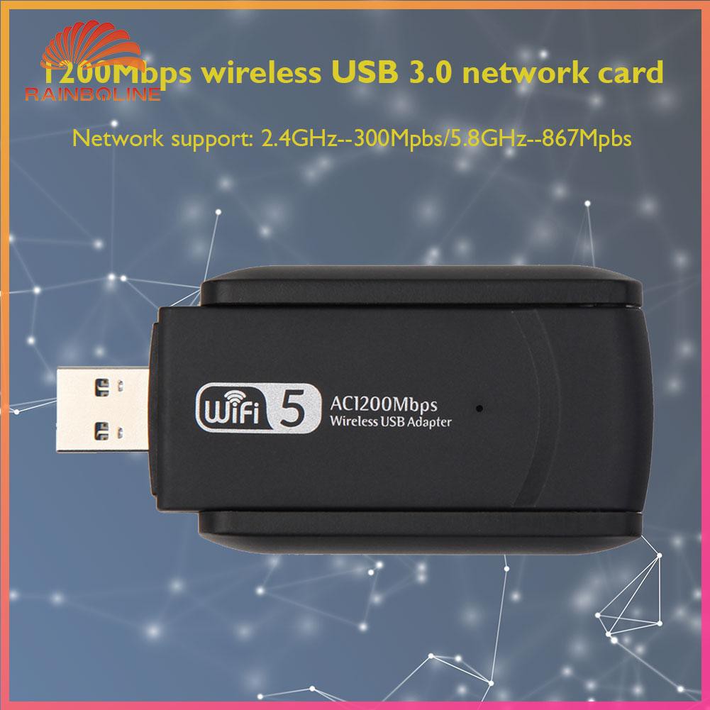 Usb Wifi 1200mbps Băng Tầng Kép 802.11 Ac Usb 3.0 | BigBuy360 - bigbuy360.vn