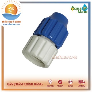Nối chuyển Aquamate W-3393 ren D15 sang ống mềm D8, D10