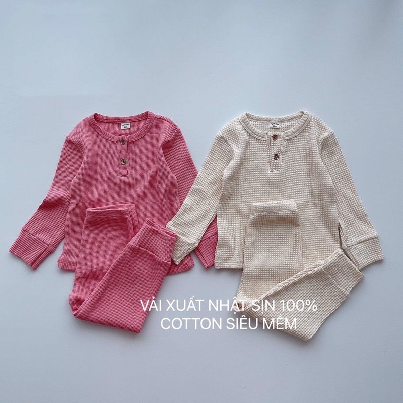 SET 2 BỘ XUẤT NHẬT DÀI TAY CHO BÉ