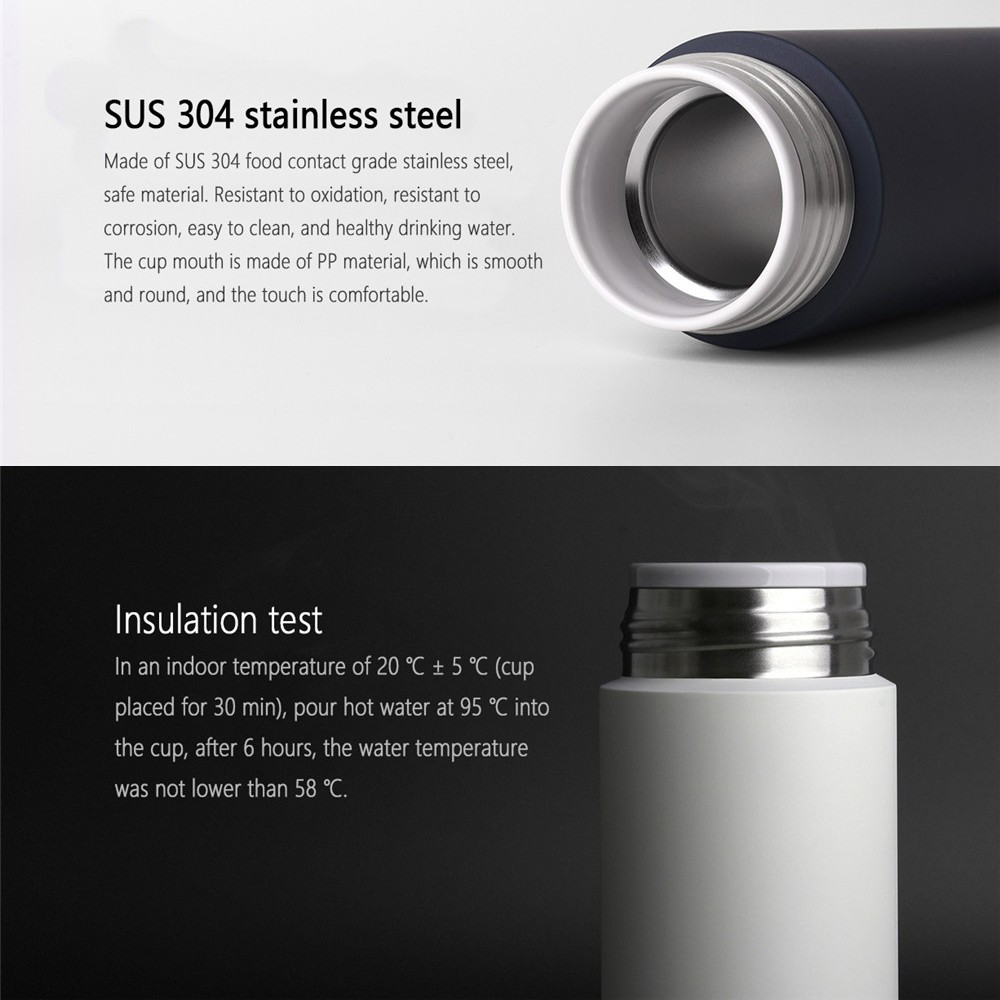 Xiaomi Youpin Bình đựng nước Thermos giữ nhiệt 12 giờ dung tích 350ml tiện lợi