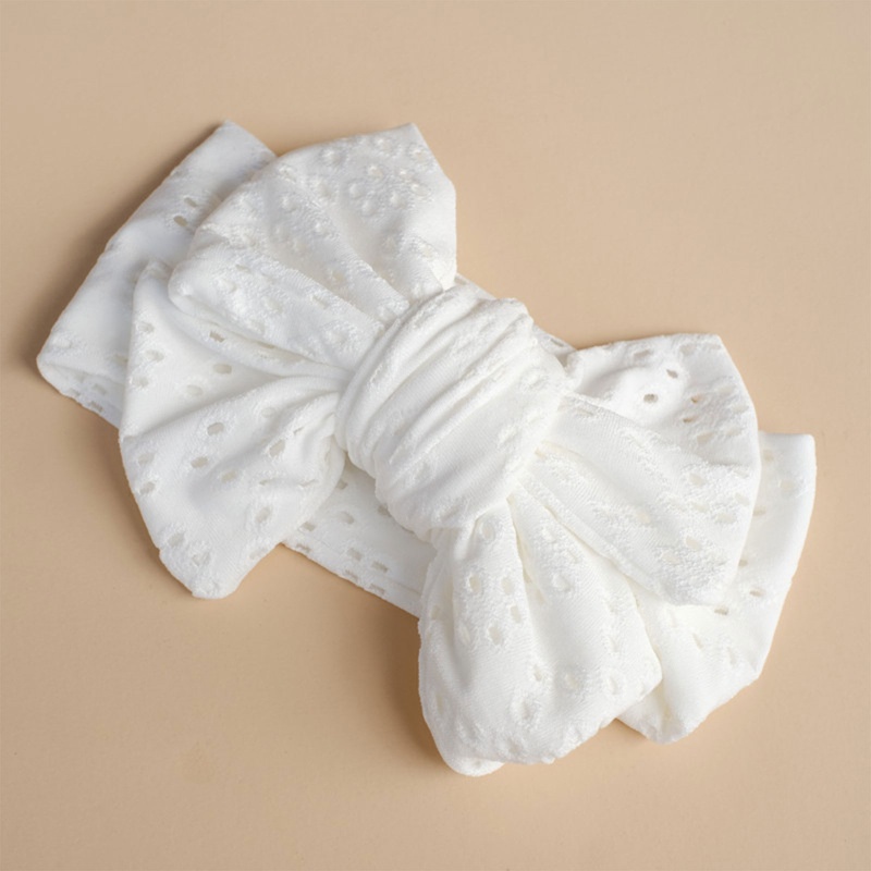 Băng Đô Hai Lớp Co Giãn Bản Rộng Khoét Rỗng Cho Bé Sơ Sinh