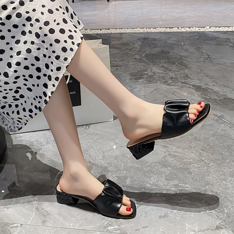 [ Mã 66CBSALE giảm 30K đơn 200K] Dép Cao Gót Phong Cách Thời Trang Hàn Quốc | BigBuy360 - bigbuy360.vn