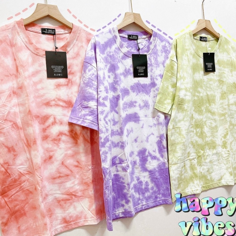 Áo thun TIE DYE UNISEX HOT TREND loang màu