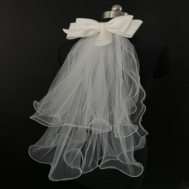 Dải Vải Tuyn 2 Tầng Kèm Lược Trang Trí Cho Tiệc Cưới