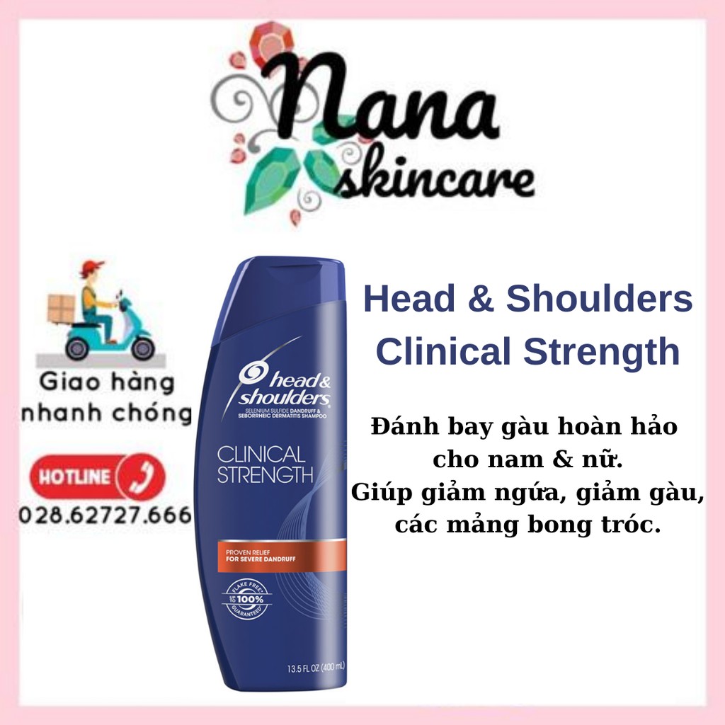 Dầu Gội Head & Shoulder Clinical Strength 400ml