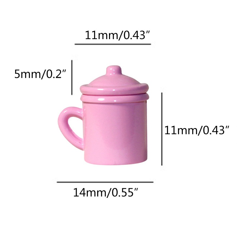 Ly Uống Nước Nhỏ Xinh Trang Trí Nhà Búp Bê