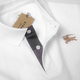 Áo polo vải cotton pique basic trụ áo sọc nova
