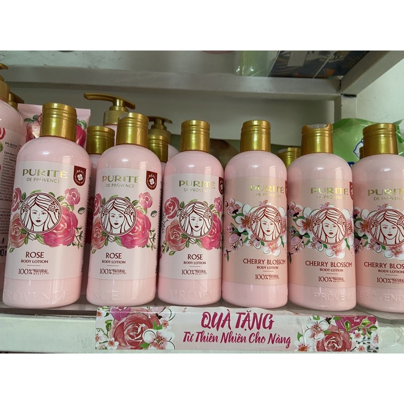 Sữa dưỡng thể purite 250ml