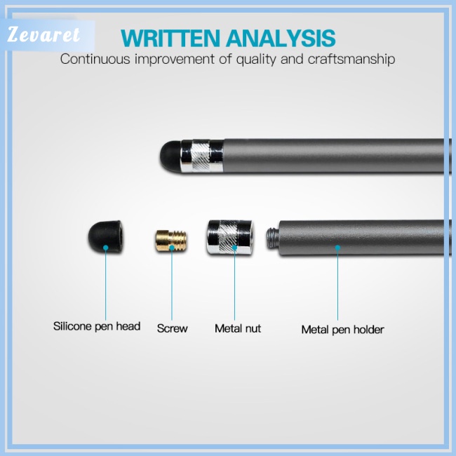 Bút Cảm Ứng 2 Trong 1 Chuyên Dụng Cho Máy Tính Bảng/Điện Thoại Android