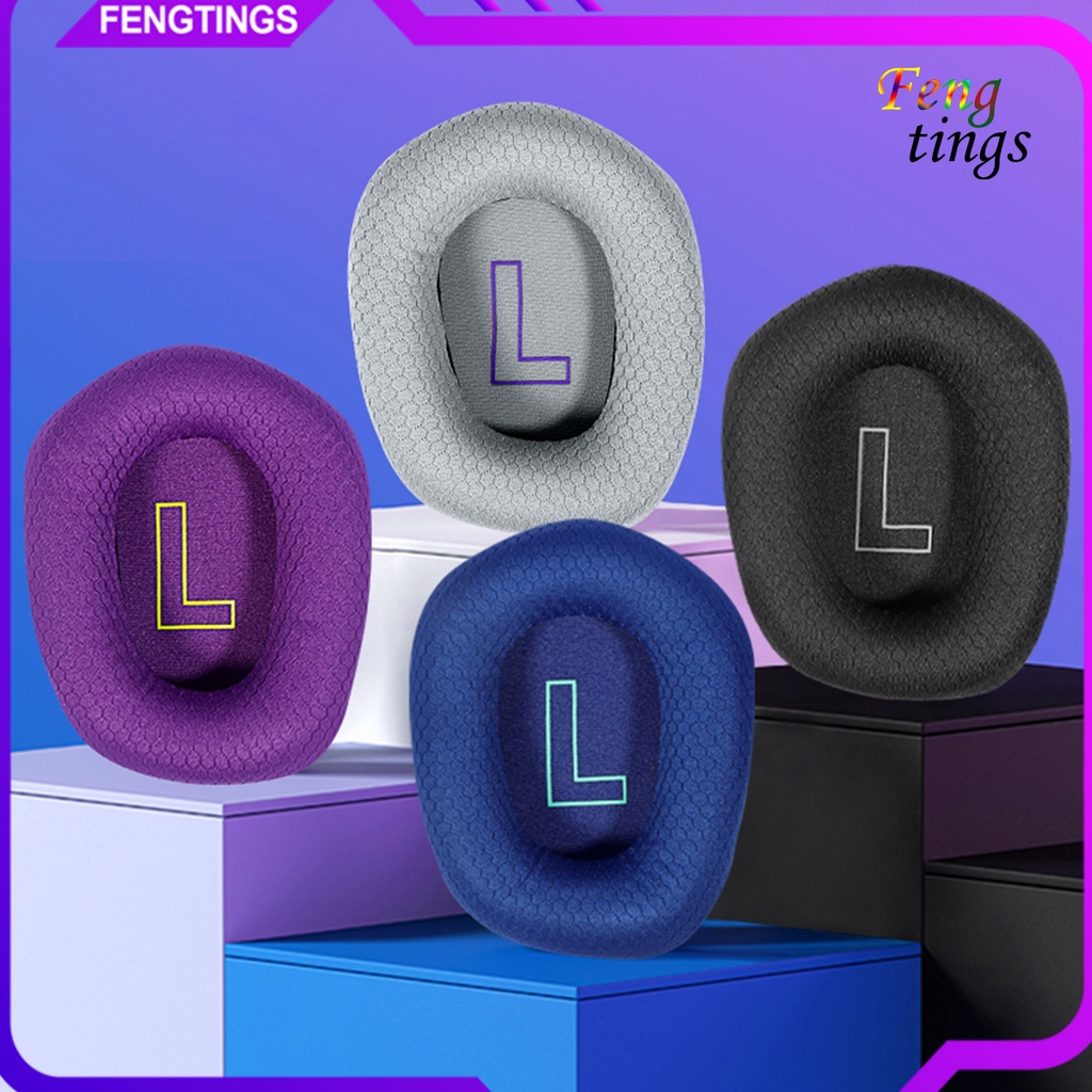 Miếng Đệm Tai Nghe Thay Thế Phối Lưới Đàn Hồi Thoáng Khí Độ Đàn Hồi Cao Cho Logitech G733