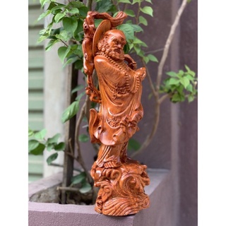 Tượng đạt ma sư tổ gỗ hương