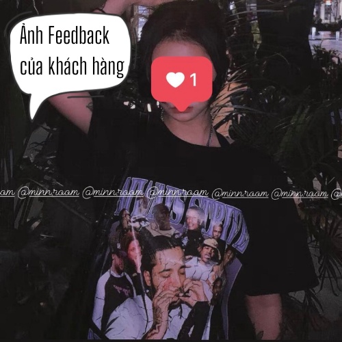 Áo Thun Unisex Nam Nữ Form Rộng, Áo Phông Tay Lỡ Hình In RAPCLUB ATRC | BigBuy360 - bigbuy360.vn