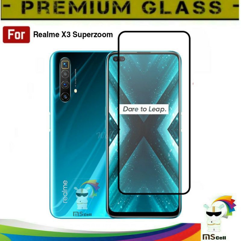 Kính Cường Lực Toàn Màn Hình 3d 5d Chống Trầy Cho Realme X3 Superzoom - Tg X3 Zoom