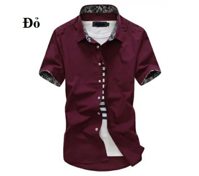 [Flash sale] BST Áo sơ mi Nam BIGSOP ngắn tay cổ hoa kiểu dáng hàn quốc 6 mẫu | BigBuy360 - bigbuy360.vn