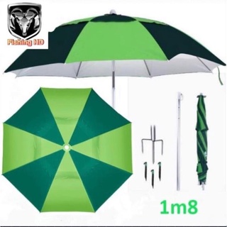 Ô câu cá ô dù che nắng che mưa ô câu cá 2 tầng dã ngoại cao cấp kk14 đồ câu fishing_hd