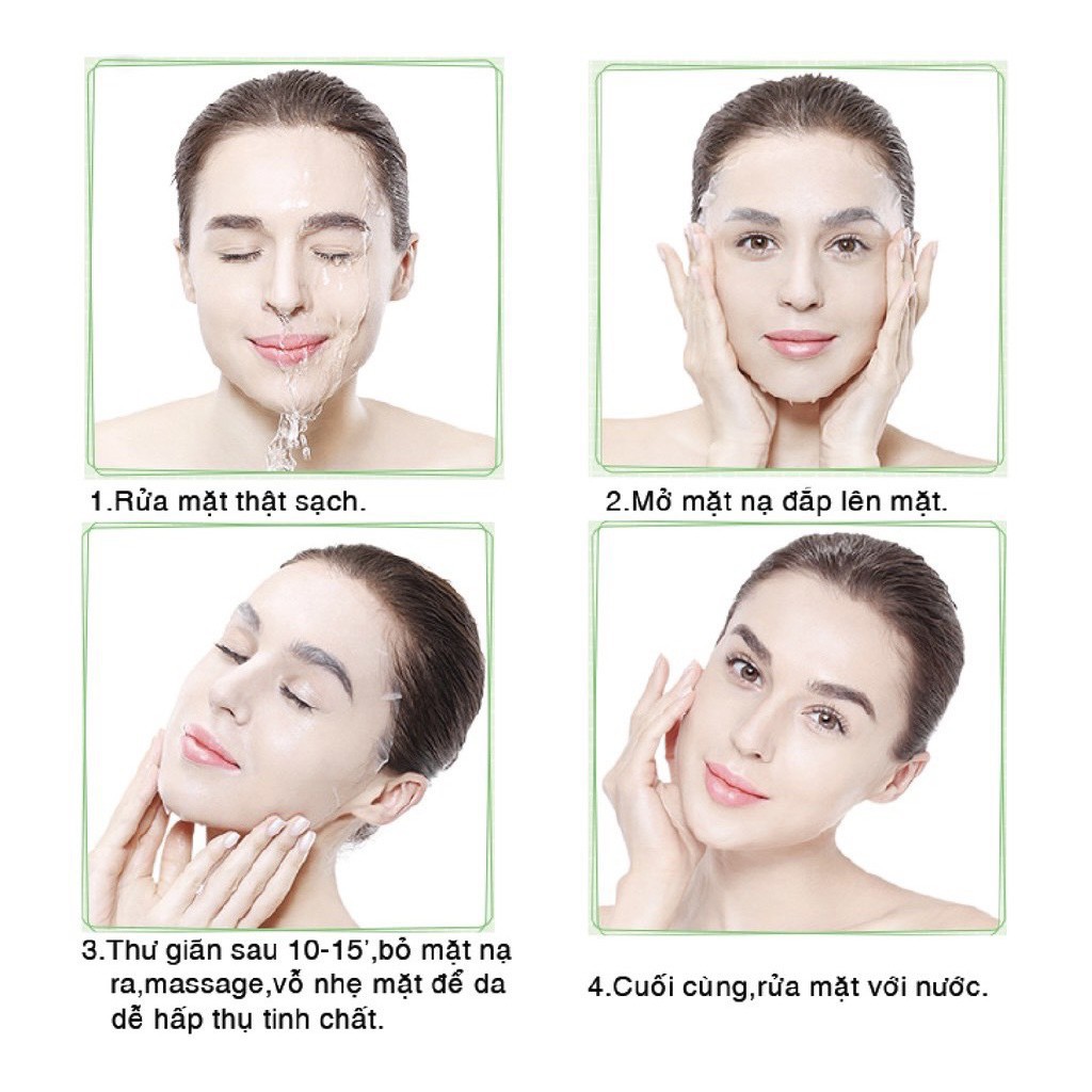 [N161] Mặt Nạ Bioaqua Tảo Biển Sản Sinh Collagen Phục Hồi Da