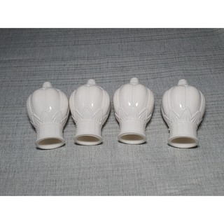 Đầu chụp nhựa giá treo rèm, đầu chụp thanh treo rèm, rèm cửa Tina, phụ kiện rèm cửa