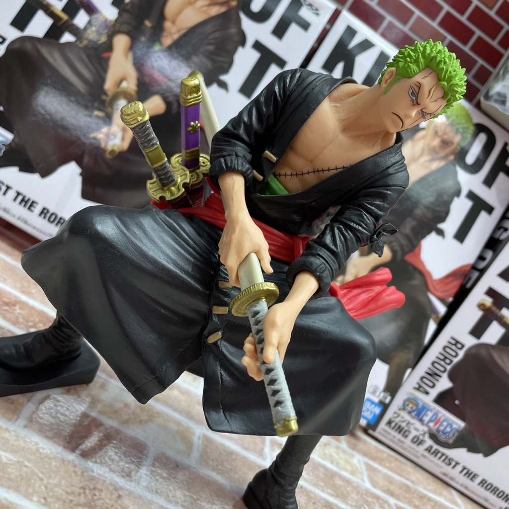 Mô hình chính hãng ONE PIECE ZORO - KING OF ARTIST THE RORONOA ZORO  - hãng BANPRESTO