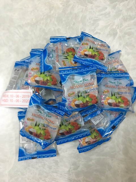 1 bịch 20 gói thạch dừa