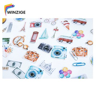 Set 46 nhãn dán trang trí sổ tay