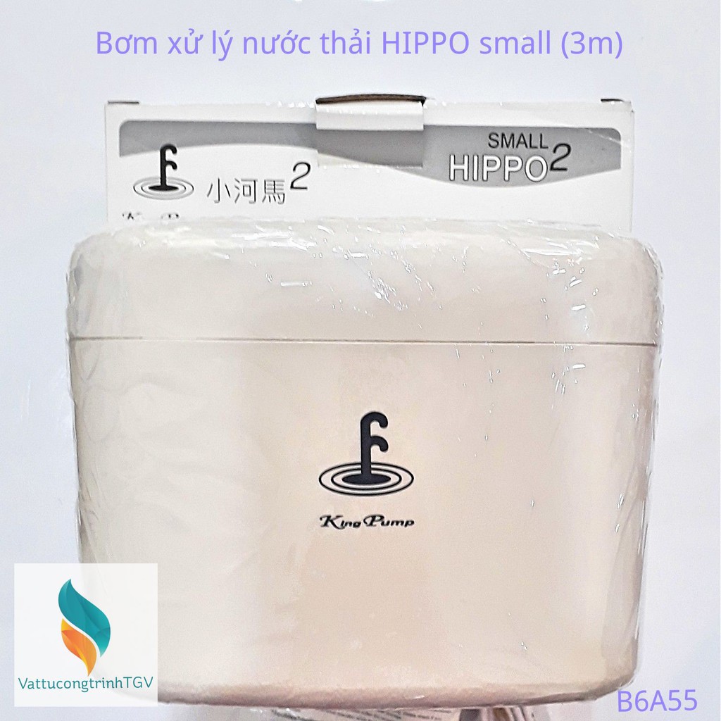 Bơm xử lý nước thải điều hòa HIPPO small loại 3M