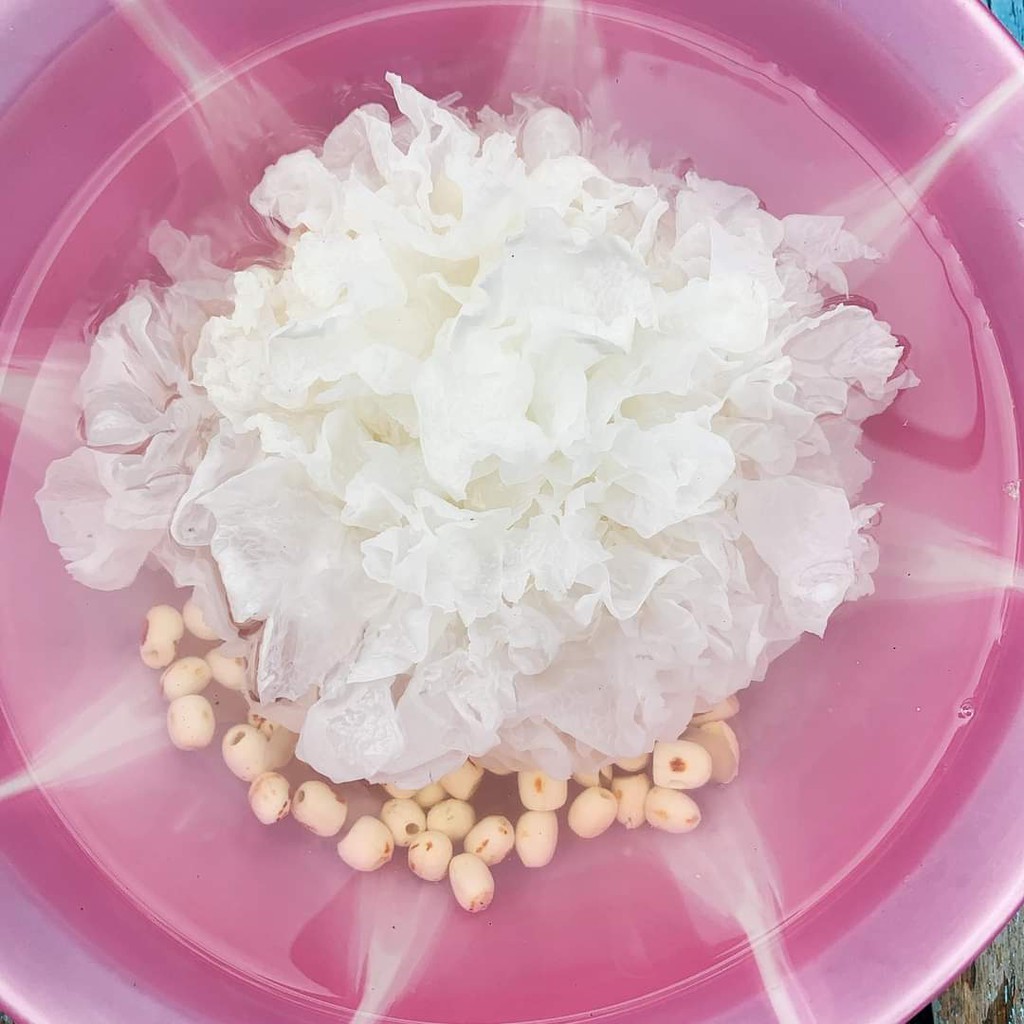 Nấm tuyết NGUYÊN BÔNG 500g