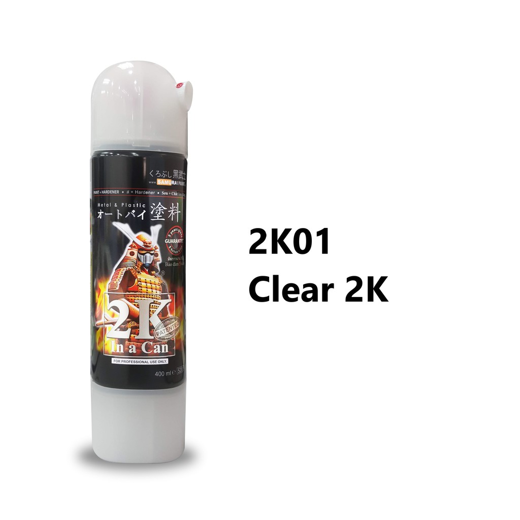 Sơn xịt SAMURAI Bóng cao cấp - 2K01 (400ml)