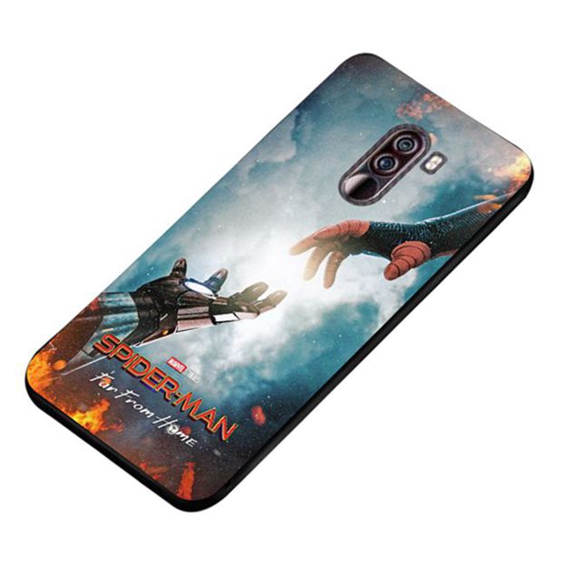 Ốp điện thoại TPU dẻo họa tiết bàn tay Spiderman độc đáo cho XIAOMI MI A2 6X 8 9 SE POCOPHONE F1 LITE