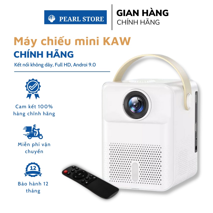 Máy chiếu mini KAW-K550 Wifi FullHD, Máy Chiếu Project Mini, Máy Chiếu Mini, Máy Chiếu Không Cần Màn Chất Lượng Cao, Máy