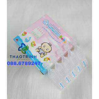 Nước muối sinh lý vô khuẩn, không chất bảo quản - Qmumasa Baby (Natri clorid 0,9%)