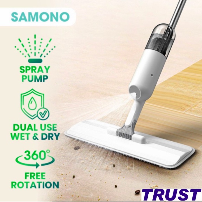 Cây Lau Nhà Phun Nước Xiaomi Deerma/Samono Water Spray Mop - TB500/SCM001