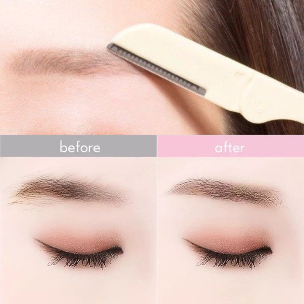 Dao Cạo Lông Mày Daily Beauty Tools Folding Eyebrow Trimmers