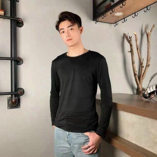 Áo thun nam dài tay, áo giữ nhiệt nam cổ tròn kiểu dáng thể thao giữ ấm trẻ trung năng động. | BigBuy360 - bigbuy360.vn