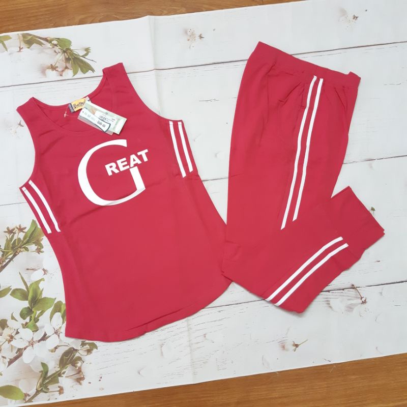 Sale Bộ thể thao chất liệu cotton Gia Hồi