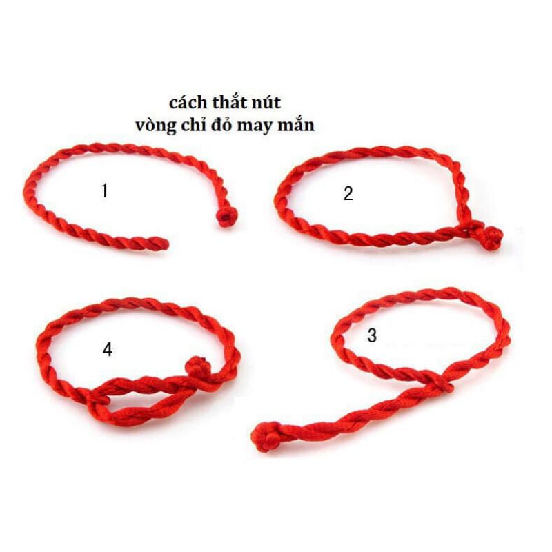 SALE‼️‼️‼️Dây chỉ đỏ may mắn - Vòng tay chỉ đỏ may mắn