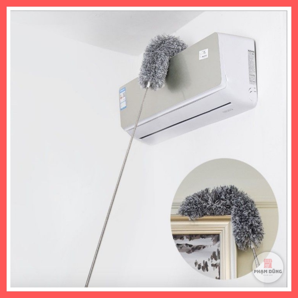 Chổi Quét Inox Cán Dài , Chổi Quét Trần Nhà