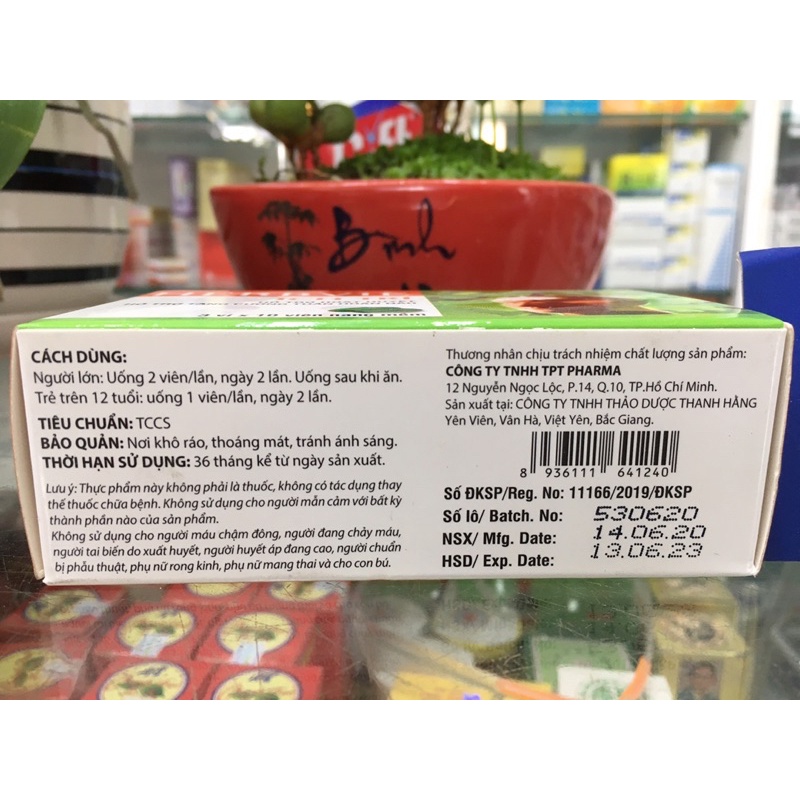 ✅ [Chính Hãng] Herbvie Ích Trí hỗ trợ hoạt huyết hỗ trợ tăng cường tuần hoàn não