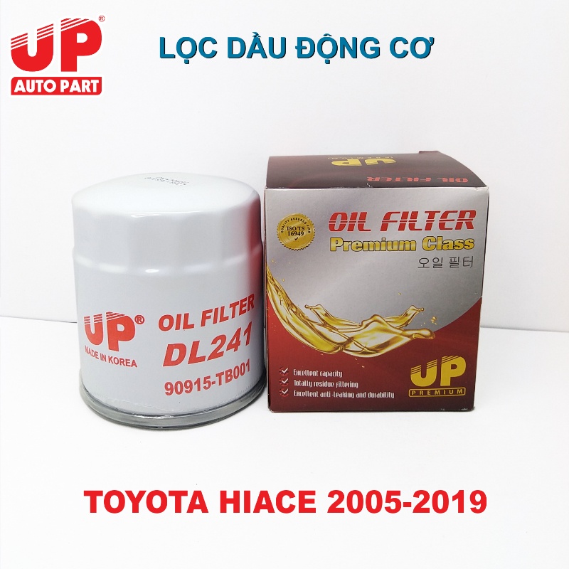 Lọc dầu động cơ TOYOTA HIACE 2005-2019